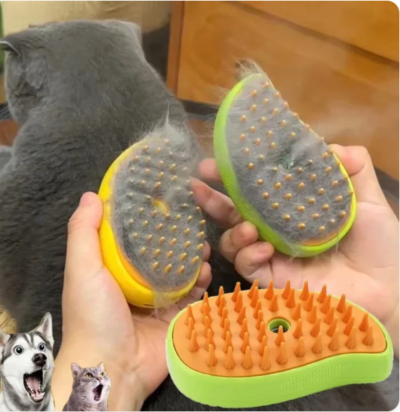 MistGroom Pro™ – 3-in-1  Grooming Brush