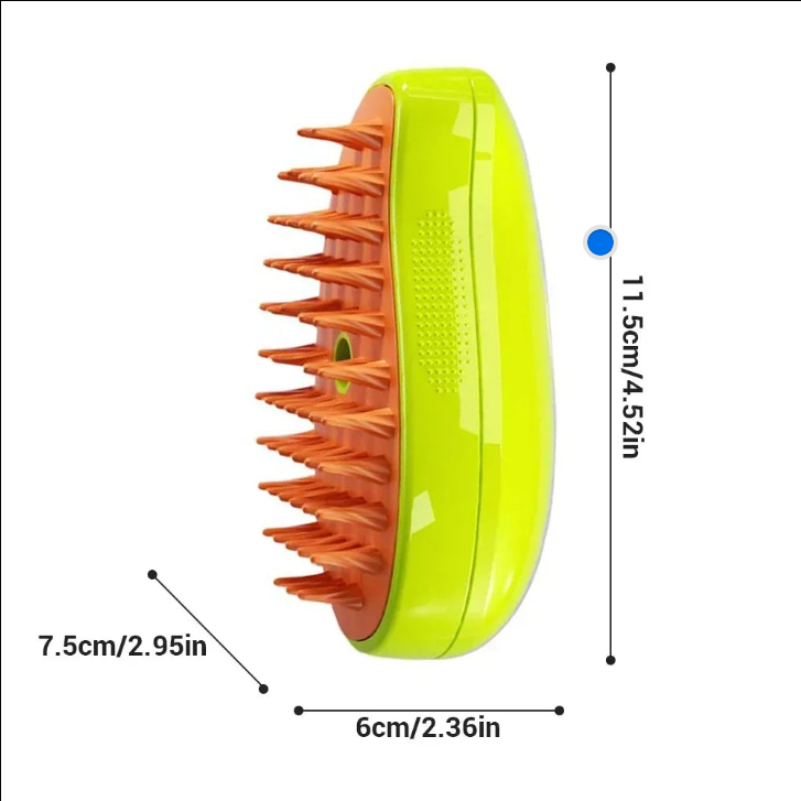 MistGroom Pro™ – 3-in-1  Grooming Brush